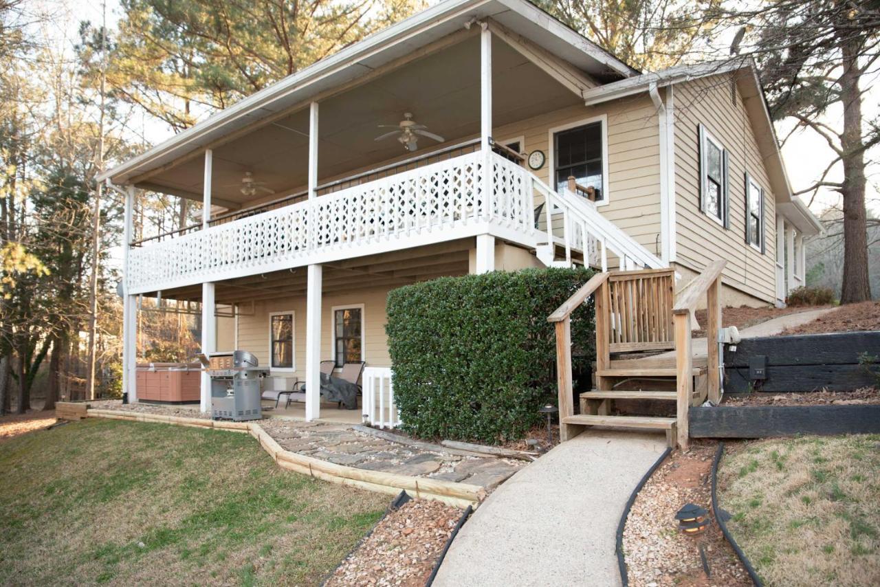 Lakefront Cottage With Private Hot Tub! Buckhead エクステリア 写真